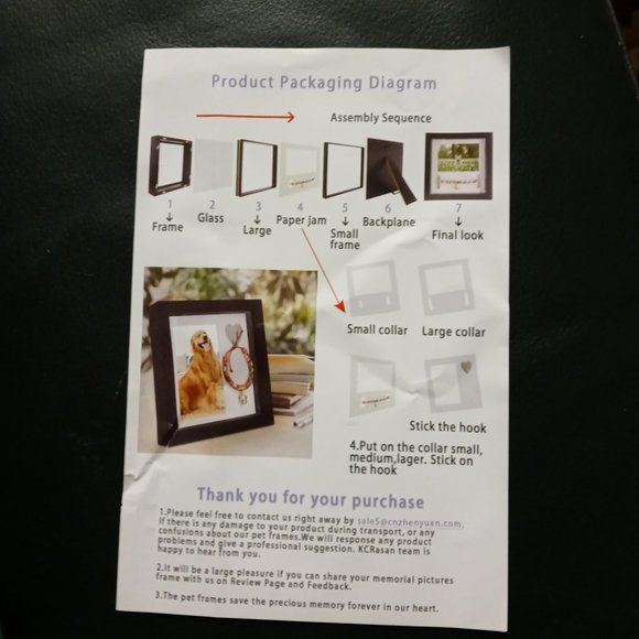 KCRasan Pet Memori keepsake NEW IN BOX SEALED - Picture 2 of 4